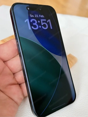 iPhone 15 Pro 128 GB   Blau   gepflegt Bild 3