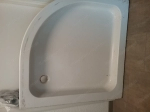 Duschtasse   90 cm Schenkellänge Bild 2