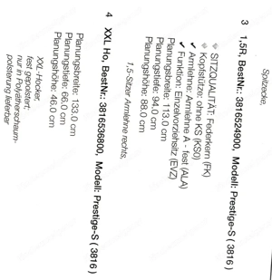 Sofa - neuwertig - ohne Flecken - Nichtraucher - 3 Teile Bild 8