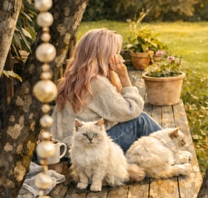 Gesucht: Schöne, ruhige Gartenwohnung, 3-4 Zimmer, für Yogalehrerin, Nichtraucherin mit 2 Katzen