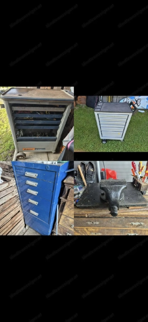 werkzeugwägen+Schraubenstock