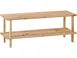 Schuhregal aus Holz, NEU,  Bild 3