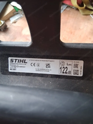 Stihl MS 881 Motorsäge Kettensäge Bild 4