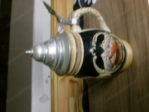 Bierkrüge aus Steingut und Zinn  Bild 9