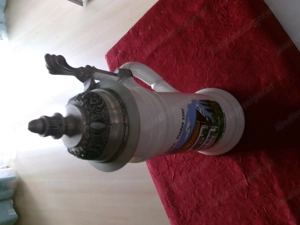 Bierkrüge aus Steingut und Zinn Bild 8