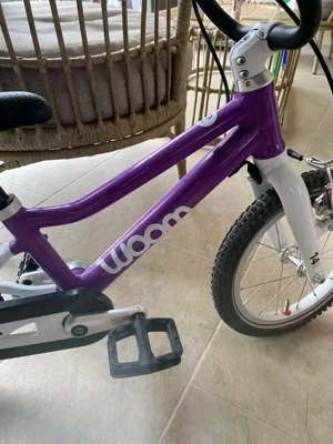 Kinderfahrrad Woom2 Lila  Bild 2