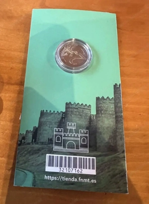 2 Euro Gedenkmünze Spanien PP Bild 3