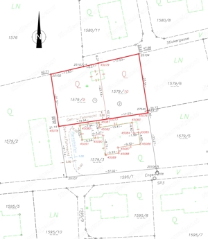 Provisionsfrei! 2 attraktive Baugrundstücke 404 + 446 qm oder gesamt 850 qm in ruhiger Lage Wolfurt Bild 6
