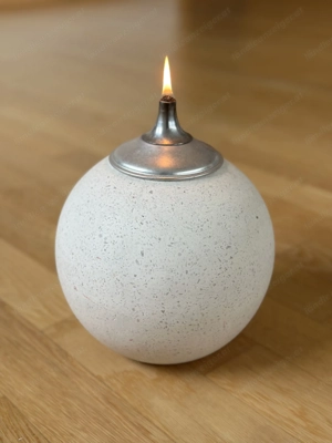 Öllampe in Kugelform Bild 2