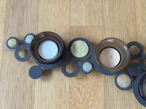 Teelicht Deko mit Dekorsteinen  Bild 2