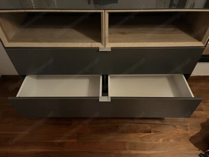 Hochwertige, dunkelgraue Kommode Bild 5