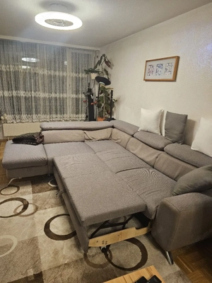 Ecksofa   Wohnlandschaft mit Bettfunktion und Stauraum Bild 4