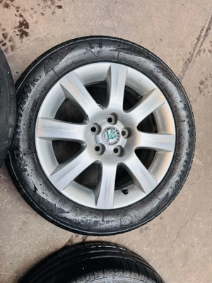 Original Skoda 15 Zoll Felgen 5x100 ET43 Fabia Polo Ibiza Bild 6