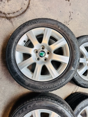 Original Skoda 15 Zoll Felgen 5x100 ET43 Fabia Polo Ibiza Bild 4