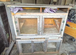 winterstall für Hasen und Meerschweinchen  Bild 2