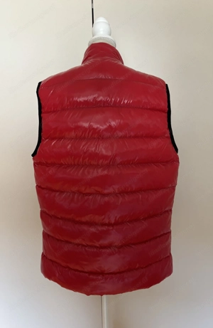 Ärmellose Weste rot schwarz Bild 3