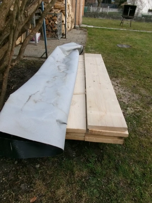 Bretter 220 x 30 x 4 cm, sägerau, Bild 3