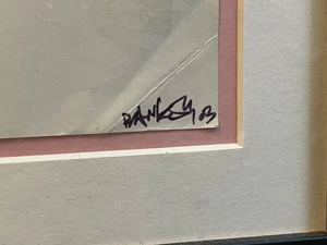 Banksy Have A Nice Day Poster SIGNIERT (Sleazenation Mag, 2003) Bild 2