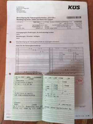 Deutz D5505 D50.1 S F4L812 Bild 9