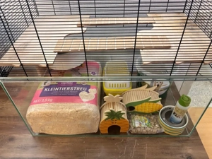 Nagarium  Nagerterrarium 75 45 64 cm + Erstausstattung  Zubehör - 160  Bild 2