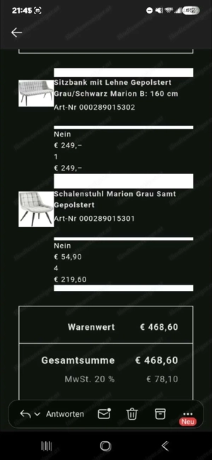 4 Schalenstühle Bild 3