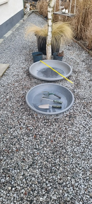 Große  blumenutersetzer