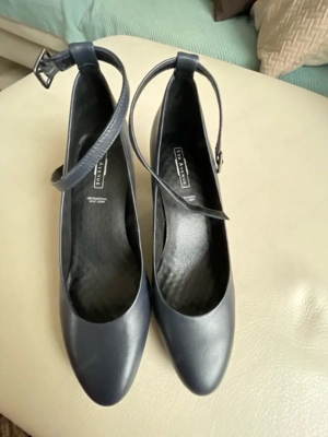 Stöckelschuhe Dunkelblau, Gr 38