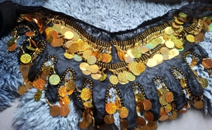 Bauchtanzkostüm, neuwertig, wunderschön, GROSS Bild 4