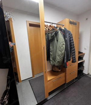 Garderobe Vollholz vom Tischler Bild 2