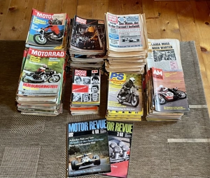 Motorradzeitschriften 1968-1979