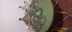 Ballonflaschen herzugeben