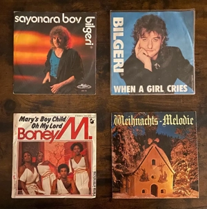 Alte Schallplatten - Singles 