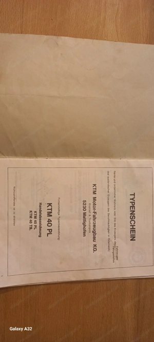 KTM PL 40 Oldtimer Moped  Bild 5