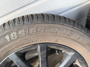 Winterreifen Alufelgensatz 185 65 15 Semperit für Audi,Seat,Skoda,VW  Bild 4