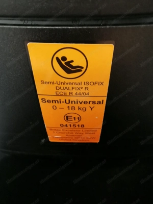 Kindersitz Auto Britax Römer Dualfix Bild 4