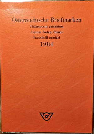 Österreichische Briefmarkensammlung von 1983, 1984 & 1987   Gute Qualität & Bestanbieter Bild 3