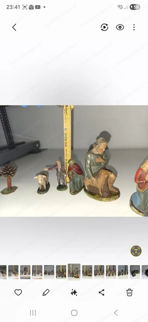 Alte Krippefiguren Bild 4