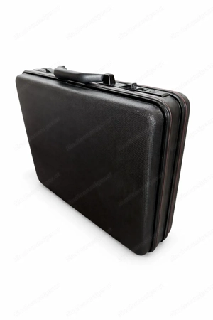 Robuster Aktenkoffer 45x34x11 cm - abschließbar, viel Stauraum, ideal für Beruf & Studium