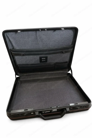 Robuster Aktenkoffer 45x34x11 cm - abschließbar, viel Stauraum, ideal für Beruf & Studium Bild 2