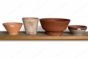 Keramikübertöpfe, verschiedene Farben, Tontöpfe, Pflanztöpfe, Tonschale Bild 4