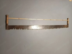 Säge mit Holzfällerromantik 160 cm