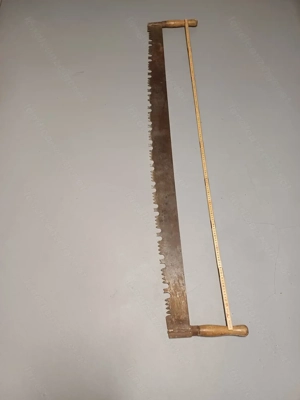 Säge mit Holzfällerromantik 160 cm Bild 2