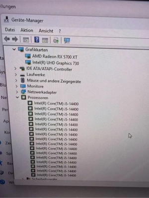 Gaming PC i5 14gen RX 5700 16GB RAM 1,25Nvme Bild 5