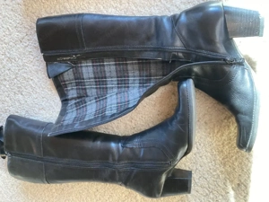 Damenstiefel warm gefüttert Echtleder Gr. 39 Bild 3