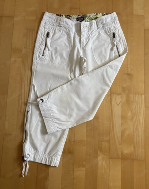 Weiße Damen Hose von Playlife Bild 2