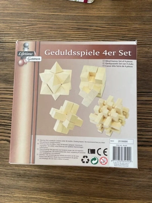 Geduldsspiel Holz