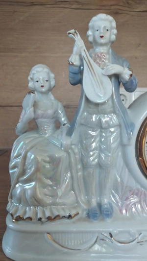 Kaminuhr Biedermeier Bild 2