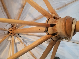 Gartenschirm, Sonnenschirm, Landhausschirm  Modell "Mainau" nur   40,- VB Bild 3