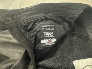 Motorrad Lederhose Gr. 58 Bild 4