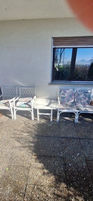 Gartenstühle mit Tisch Bild 2